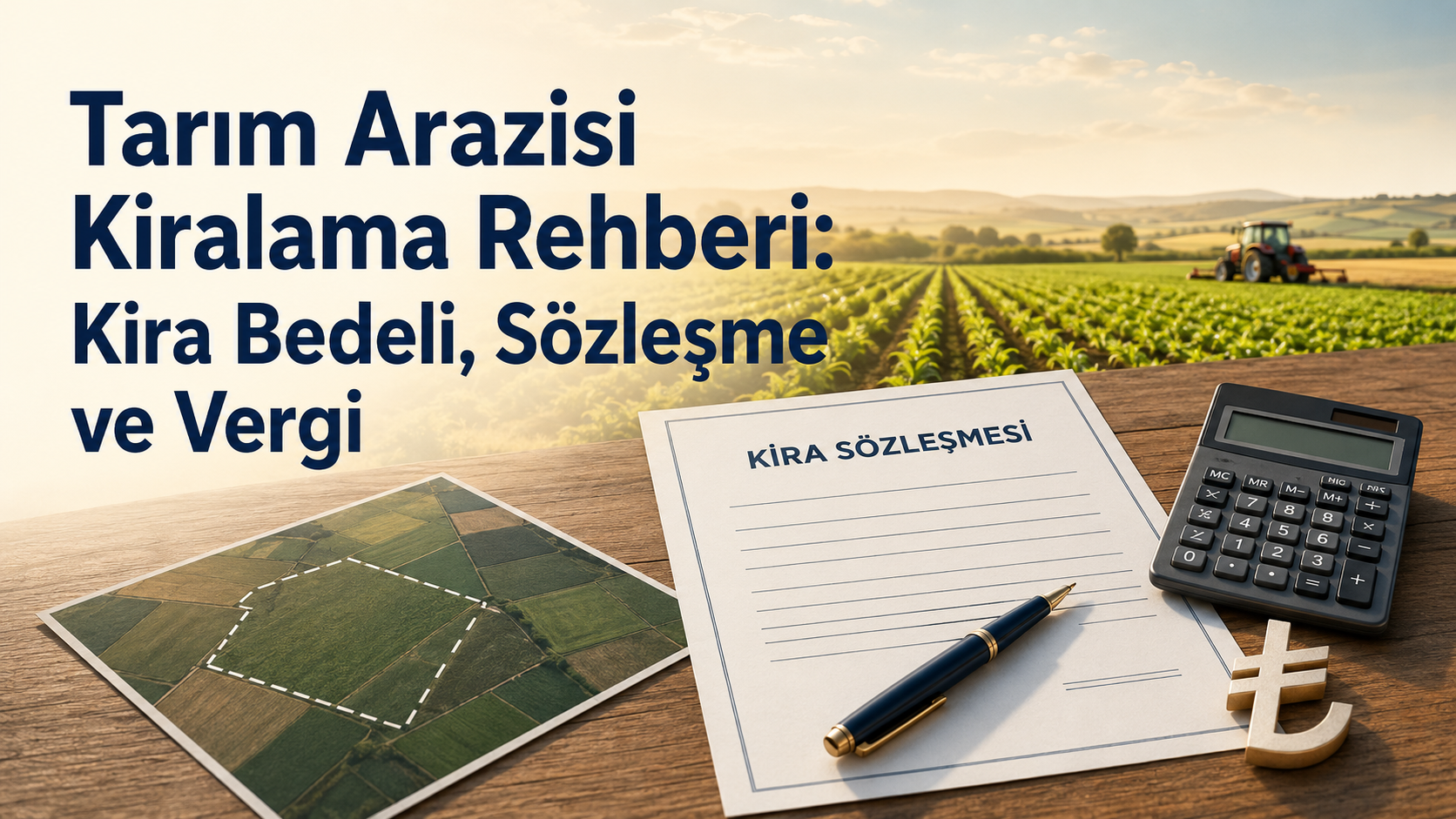 Tarım Arazisi Kiralama Rehberi: Kira Bedeli, Sözleşme ve Vergi